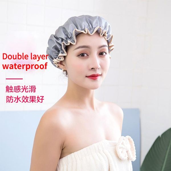 shower caps double waterproof cap women's bath kitchen fume-proof hair thicken shampoo bathing
shower caps double waterproof cap women's bath kitchen fume-proof hair thicken shampoo bathing