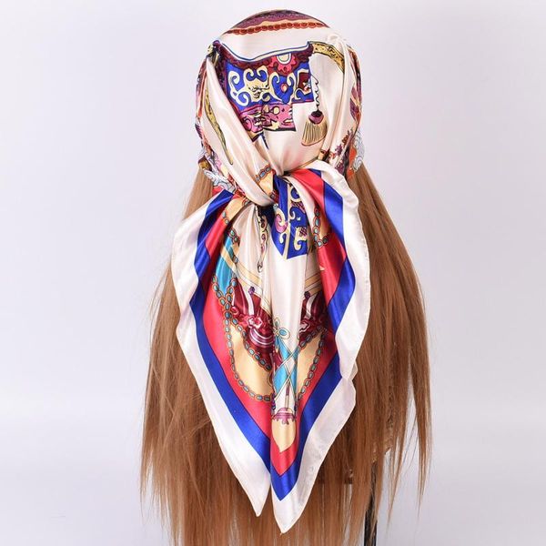 scarves 25# women headband silk feeling flower printed square scarf bandanas multifunction polyester casual elegant, Blue;gray
scarves 25# women headband silk feeling flower printed square scarf bandanas multifunction polyester casual elegant, Blue;gray