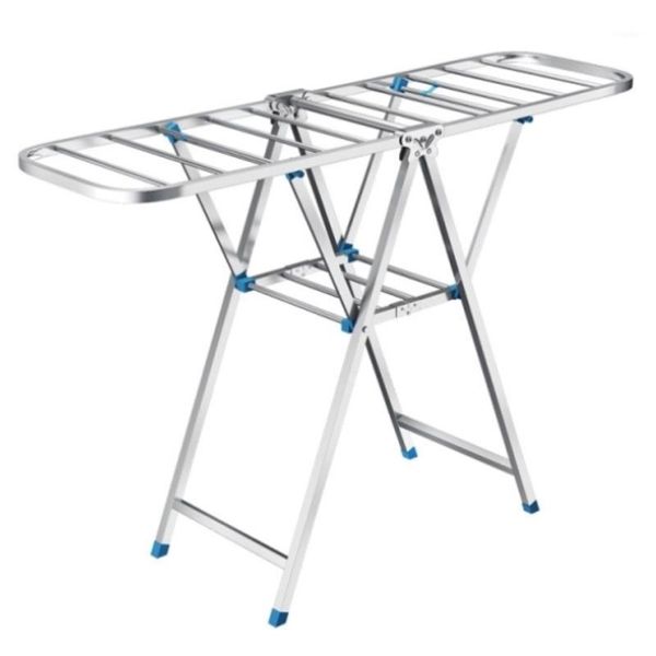 super gravity-bearing stainless steel clothes hanger solid durable floor folding indoor balcony drying rack hangers & racks
super gravity-bearing stainless steel clothes hanger solid durable floor folding indoor balcony drying rack hangers & racks
