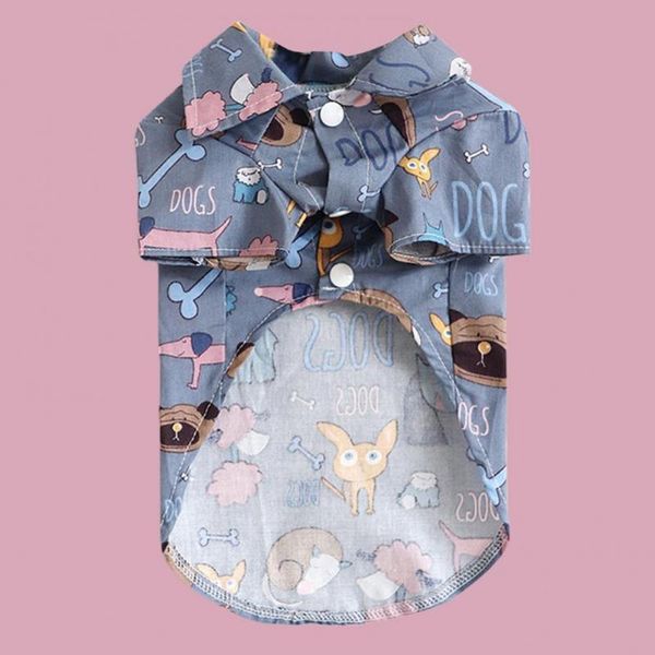 dog apparel puppy shirt cartoon printing summer beautiful costume comfortable blouse blue pet t-shirt
dog apparel puppy shirt cartoon printing summer beautiful costume comfortable blouse blue pet t-shirt