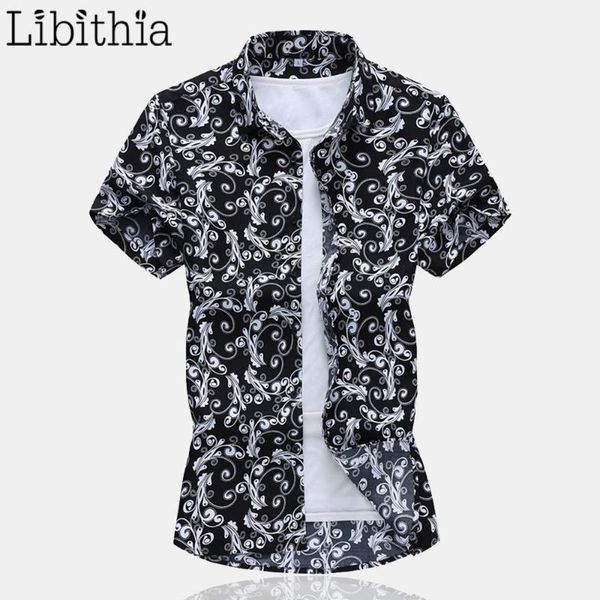 men's casual shirts mens printed dress summer 2021 short sleeve shirt buttons plus size -7xl male clothes f153, White;black
men's casual shirts mens printed dress summer 2021 short sleeve shirt buttons plus size -7xl male clothes f153, White;black