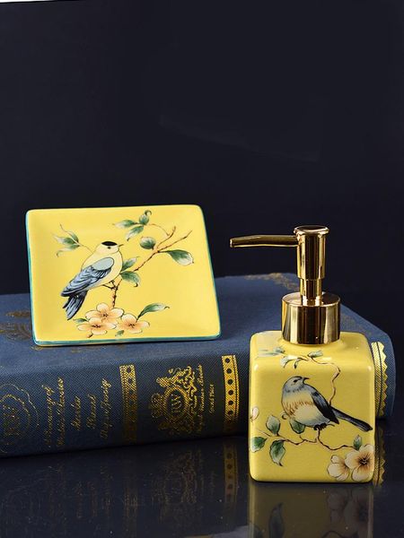 bath accessory set compact american ceramic hand soap bottle shampoo personalized lotion toilet dish box lb60927
bath accessory set compact american ceramic hand soap bottle shampoo personalized lotion toilet dish box lb60927