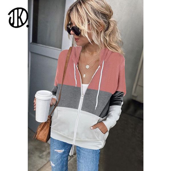 women's jackets arrivals autumn full sleeves coats for female hooded colors splice zipper casual lady outwear fashion winter jacket, Black;brown
women's jackets arrivals autumn full sleeves coats for female hooded colors splice zipper casual lady outwear fashion winter jacket, Black;brown