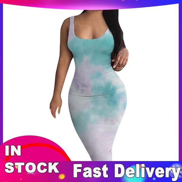 4# tie-dye women's dress sleeveless midi party club dresses slim tank summer pullover vestido de mujer casual, Black;gray
4# tie-dye women's dress sleeveless midi party club dresses slim tank summer pullover vestido de mujer casual, Black;gray