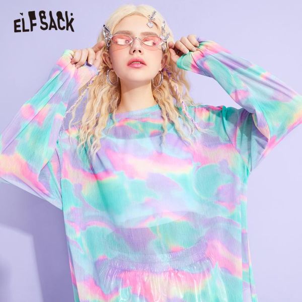 women's t-shirt elfsack tie-dye harajuku style casual t-shirts women 2021 summer full sleeve korean ladies basic daily tee, White
women's t-shirt elfsack tie-dye harajuku style casual t-shirts women 2021 summer full sleeve korean ladies basic daily tee, White