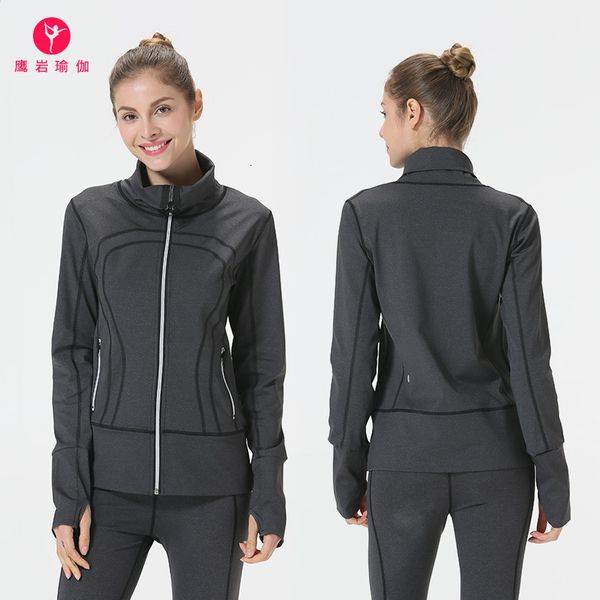 tracksuits luxury women's yoga wear et women's tight zipper high neck elastic long sleeve quick drying fitns yoga suit, Gray
tracksuits luxury women's yoga wear et women's tight zipper high neck elastic long sleeve quick drying fitns yoga suit, Gray
