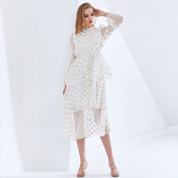 dresses perspective polka dot women's stand collar lantern sleeve high waist sequin elegant es female 2021, Black;gray
dresses perspective polka dot women's stand collar lantern sleeve high waist sequin elegant es female 2021, Black;gray