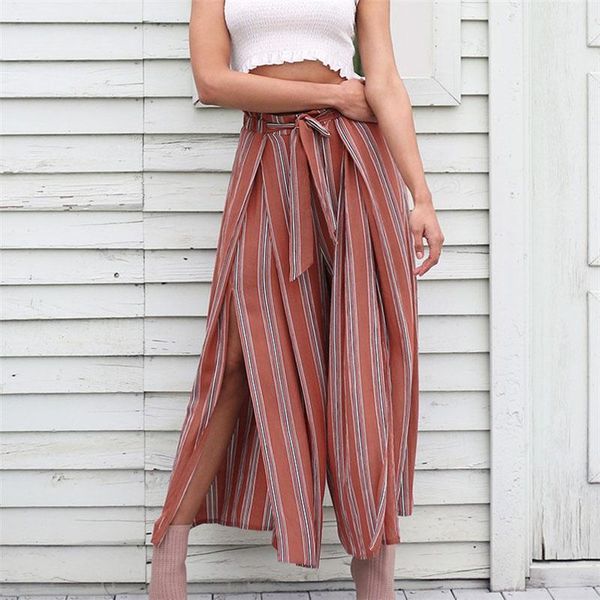 women's pants & capris striped wide leg high twist calf-length casual women beach lace up 2021 summer fashion, Black;white
women's pants & capris striped wide leg high twist calf-length casual women beach lace up 2021 summer fashion, Black;white