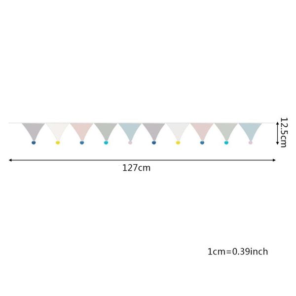 243cm pennant flannel bunting banner hanging flags string with plush balls decor e56e decorative objects & figurines
243cm pennant flannel bunting banner hanging flags string with plush balls decor e56e decorative objects & figurines