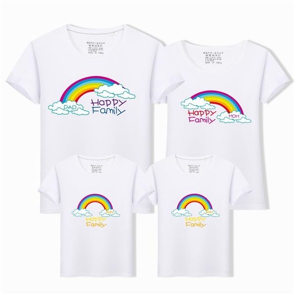 family matching outfits summer clothes kids rainbow tee famille dad daughter shirt maman fille look tshirt, Blue
family matching outfits summer clothes kids rainbow tee famille dad daughter shirt maman fille look tshirt, Blue