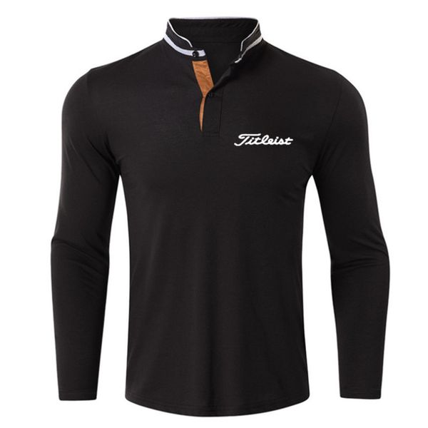 men's clothing, outdoor sports breathable long sve t-shirt, loose bottom rod, semi zipper golf clothing., White;black
men's clothing, outdoor sports breathable long sve t-shirt, loose bottom rod, semi zipper golf clothing., White;black