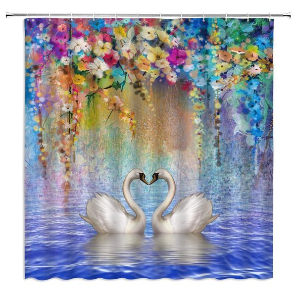 spa swan floral shower curtain watercolor herbs flower decor swan couple kissing under wisteria blossoms romance spring
spa swan floral shower curtain watercolor herbs flower decor swan couple kissing under wisteria blossoms romance spring