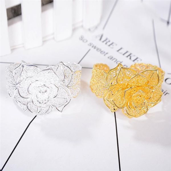 imixlot gold silver flowers hollow for women open bangle vintage jewelry bransoletki damskie, Black
imixlot gold silver flowers hollow for women open bangle vintage jewelry bransoletki damskie, Black