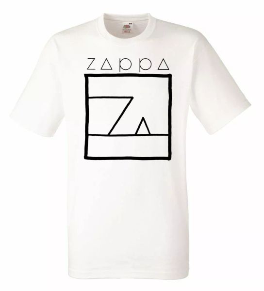 frank zappa logo white mens t-shirt men rock band tee shirt, White;black
frank zappa logo white mens t-shirt men rock band tee shirt, White;black