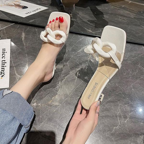 slippers candy colors med women summer luxury slides rivet sliders shoes transparent heel square toe pantofle jelly flip flops d, Black
slippers candy colors med women summer luxury slides rivet sliders shoes transparent heel square toe pantofle jelly flip flops d, Black