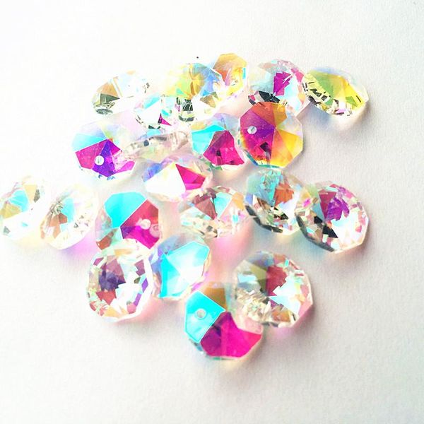 100pcs rainbow 14mm crystal glass octagon chandelier part beads in 1 holes for diy garland strands home decoration
100pcs rainbow 14mm crystal glass octagon chandelier part beads in 1 holes for diy garland strands home decoration
