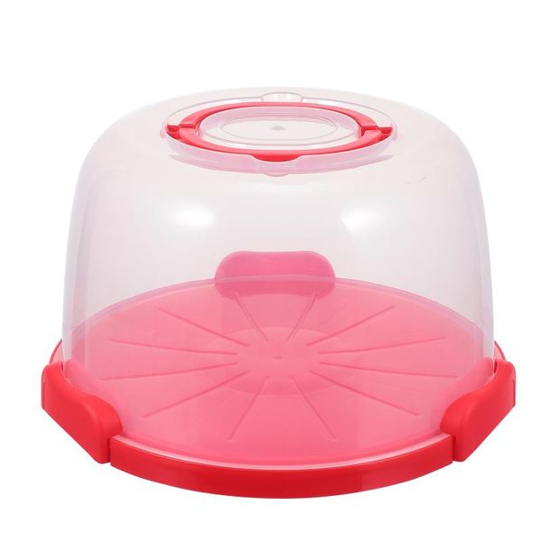 8in plastic cake box keep fresh fruit vegetable carrier container preservation kitchen storage & organization
8in plastic cake box keep fresh fruit vegetable carrier container preservation kitchen storage & organization