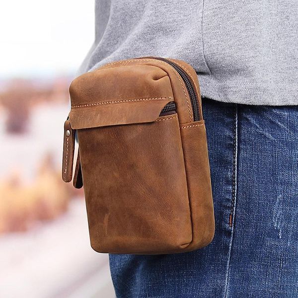 waist bags johnature 2021 men genuine leather pack belt pouch retro multi function crazy horse male mobile phone
waist bags johnature 2021 men genuine leather pack belt pouch retro multi function crazy horse male mobile phone