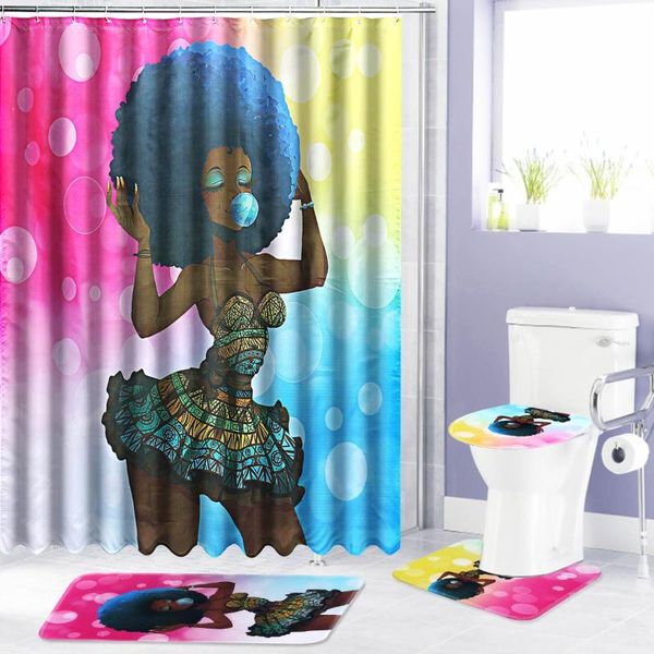 shower curtains 3d african girl curtain set waterproof bathroom non skid floor rugs toilet lid cover household background fabric
shower curtains 3d african girl curtain set waterproof bathroom non skid floor rugs toilet lid cover household background fabric