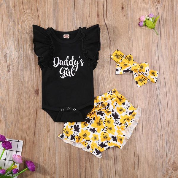 born baby romper shorts headband letter print flower sweet style summer clothing girl clothes 0-18m sets, White
born baby romper shorts headband letter print flower sweet style summer clothing girl clothes 0-18m sets, White