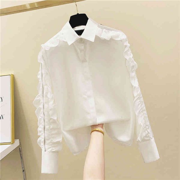 blouses ruffled long sleeve blouse women casual white shirt women's autumn arrival lapel office work blouses lady chic top
blouses ruffled long sleeve blouse women casual white shirt women's autumn arrival lapel office work blouses lady chic top