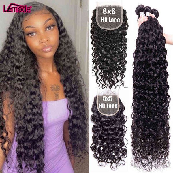 5x5 6x6 hd lace closure water human hair bundles with frontal only lemoda remy peruvian deep wave extension
5x5 6x6 hd lace closure water human hair bundles with frontal only lemoda remy peruvian deep wave extension