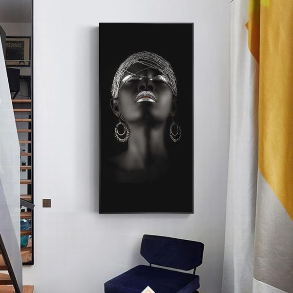 paintings black woman with silver jewelry african art posters and prints canvas wall pictures home decor
paintings black woman with silver jewelry african art posters and prints canvas wall pictures home decor