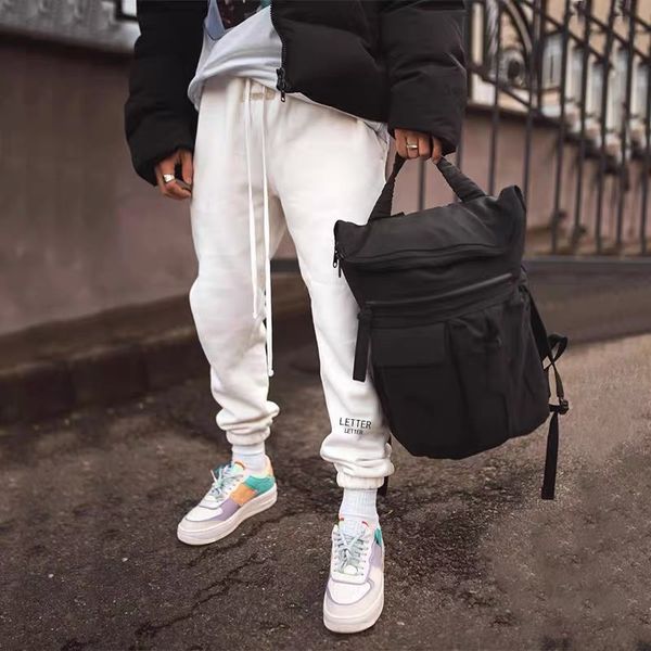 men's sports pants ladies casual slacks 2021fw street active style trousers with pocket men fashion hip hop bottoms for quality, Black
men's sports pants ladies casual slacks 2021fw street active style trousers with pocket men fashion hip hop bottoms for quality, Black