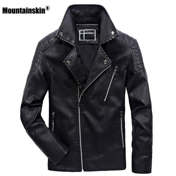 men's fur & faux leather jackets winter fashion casual high-quality harajuku motorcycle jacket windproof brand clothing, Black
men's fur & faux leather jackets winter fashion casual high-quality harajuku motorcycle jacket windproof brand clothing, Black