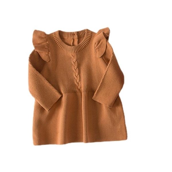 pullover 2021 kids baby girls sweater dress ruffles long sleeve solid knit warm a-line outfit autumn winter 0-3y, Blue
pullover 2021 kids baby girls sweater dress ruffles long sleeve solid knit warm a-line outfit autumn winter 0-3y, Blue