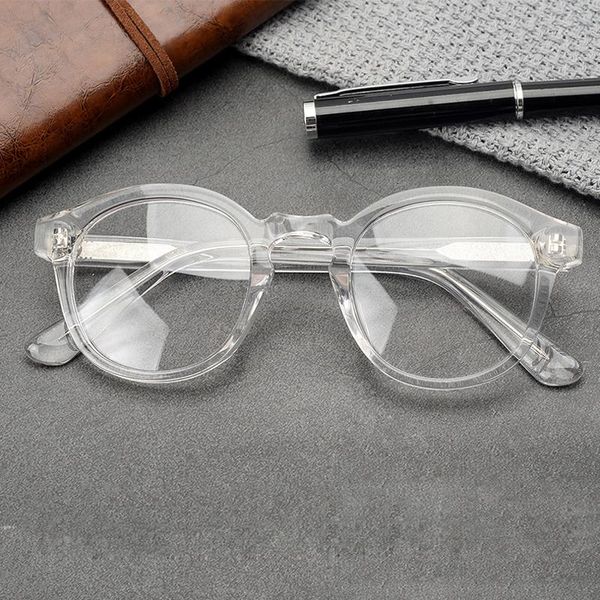 fashion sunglasses frames acetate transparent round glasses men women vintage retro spectacle optical prescription eyeglasses frame clear ey, Black
fashion sunglasses frames acetate transparent round glasses men women vintage retro spectacle optical prescription eyeglasses frame clear ey, Black