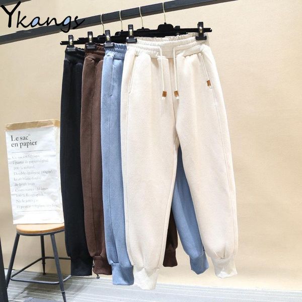 women's pants & capris winter warm plus size sport women velvet thick drawstring sweatpants loose fashion joggers pantalon harem trouse, Black;white
women's pants & capris winter warm plus size sport women velvet thick drawstring sweatpants loose fashion joggers pantalon harem trouse, Black;white