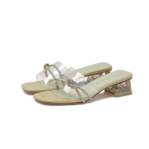 dress shoes josiny transparent 2021 women's sandals high heels slippers woman open toes casual hoof heel female bling decoration, Black
dress shoes josiny transparent 2021 women's sandals high heels slippers woman open toes casual hoof heel female bling decoration, Black