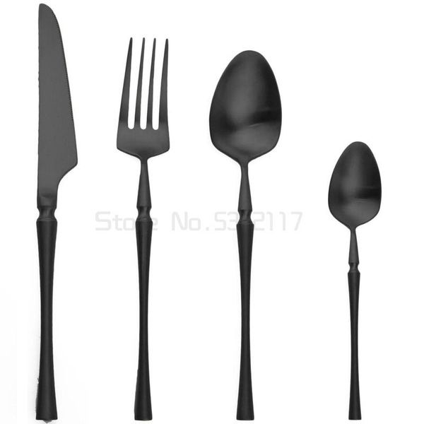 flatware sets luxury cutlery set black 304 stainless steel dinnerware tableware rosy golden dinner knife fork tea coffee spoon
flatware sets luxury cutlery set black 304 stainless steel dinnerware tableware rosy golden dinner knife fork tea coffee spoon