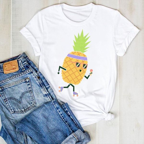 pineapple cartoon cute print women t shirts fruit beach summer tee clothes graphic, White
pineapple cartoon cute print women t shirts fruit beach summer tee clothes graphic, White