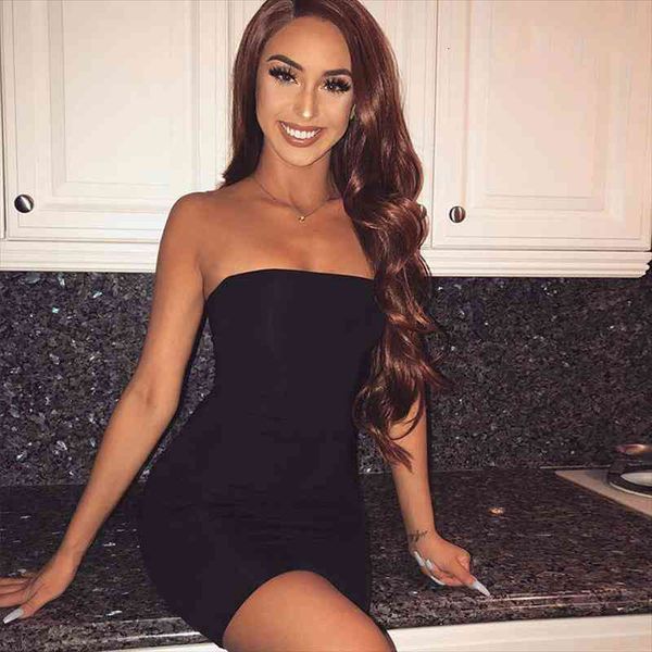 short summer black nightclub women dress club clothes strapless tube mini vestidos woman clothing sundress, Black;gray
short summer black nightclub women dress club clothes strapless tube mini vestidos woman clothing sundress, Black;gray