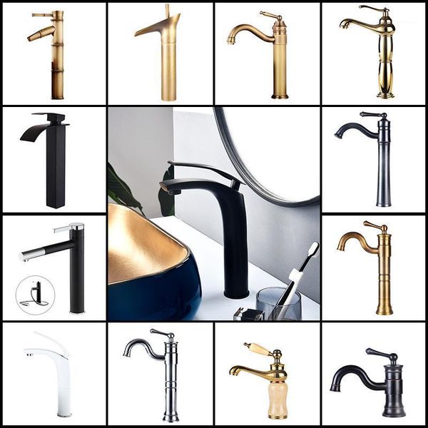 bathroom sink faucets wash basin faucet retro copper and cold heightening european-style single-hole counter1
bathroom sink faucets wash basin faucet retro copper and cold heightening european-style single-hole counter1
