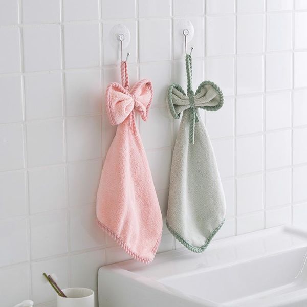 towel a hanging type kitchen wipes coral fleece wavy edge bowknot is bibulous hand microfiber cloth
towel a hanging type kitchen wipes coral fleece wavy edge bowknot is bibulous hand microfiber cloth