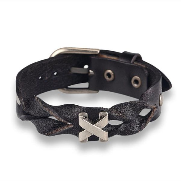 charm bracelets arrival handmade genuine leather brand fashion punk cuff & bangle for women men jewelry accessory, Golden;silver
charm bracelets arrival handmade genuine leather brand fashion punk cuff & bangle for women men jewelry accessory, Golden;silver