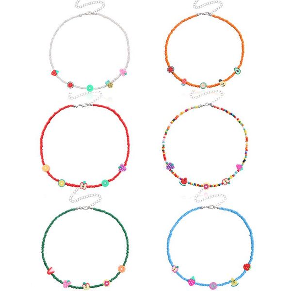 chokers fruit necklace choker for women girls colorful seed rice bead lovely lemon watermelon strawberry grape jewelry, Golden;silver
chokers fruit necklace choker for women girls colorful seed rice bead lovely lemon watermelon strawberry grape jewelry, Golden;silver