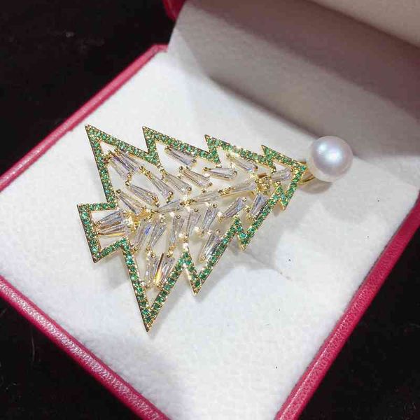natural fresh water pearl brooch gift finished high-quality christmas tree high-grade craft, Gray
natural fresh water pearl brooch gift finished high-quality christmas tree high-grade craft, Gray