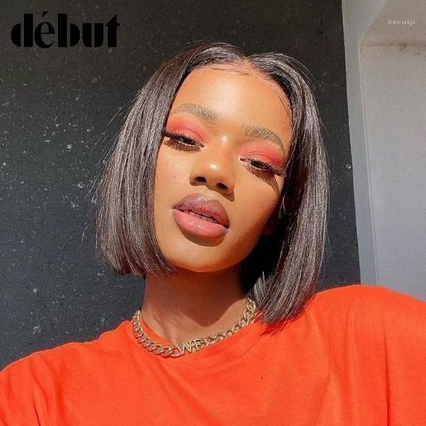 lace front short bob wigs natural black human hair debut straight part 99j red brown 100% remy for women1, Black;brown
lace front short bob wigs natural black human hair debut straight part 99j red brown 100% remy for women1, Black;brown