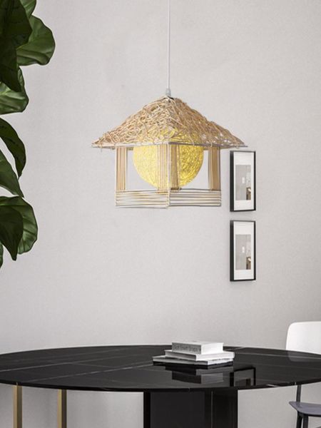 pendant lamps modern rattan ceiling lamp hand-woven round bird nest house straw hat creative idyllic restaurant ding room cafe light
pendant lamps modern rattan ceiling lamp hand-woven round bird nest house straw hat creative idyllic restaurant ding room cafe light
