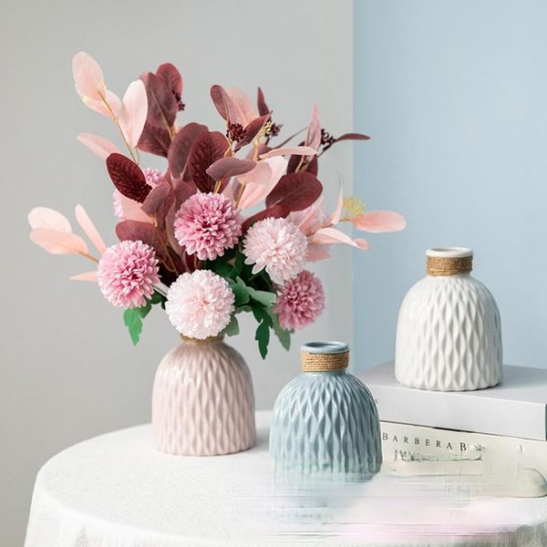 vases modern plastic european anti-ceramic flower vase wedding decorations rattan-like unbreakable simplicity basket arrangement
vases modern plastic european anti-ceramic flower vase wedding decorations rattan-like unbreakable simplicity basket arrangement
