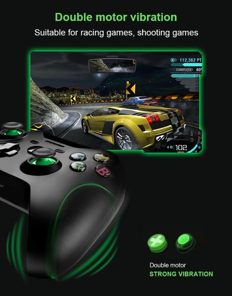 2.4g wireless game controller joystick for one ps3 gamepad two analog pressure-point triggers and six button controllers & joysticks
2.4g wireless game controller joystick for one ps3 gamepad two analog pressure-point triggers and six button controllers & joysticks