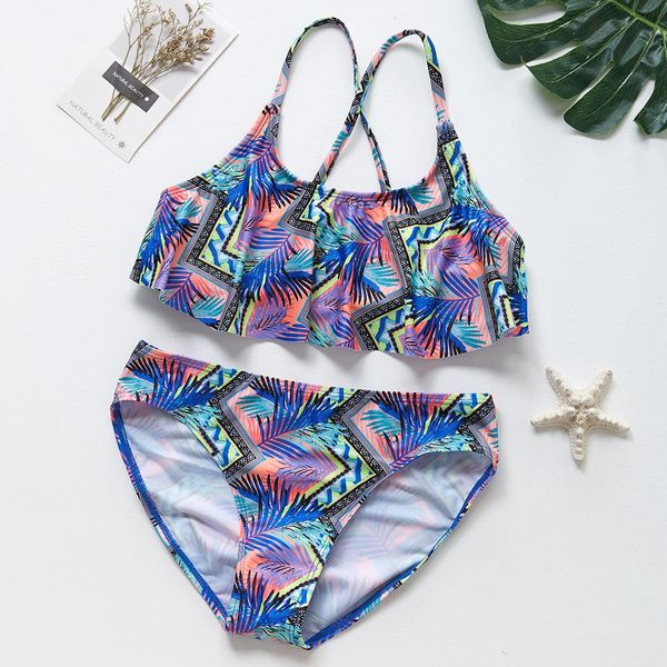 2021 girls ruffle swimsuit 5-14y two-pieces children girl tankini set summer bathing suit kids cute beachwear 9007by air
2021 girls ruffle swimsuit 5-14y two-pieces children girl tankini set summer bathing suit kids cute beachwear 9007by air