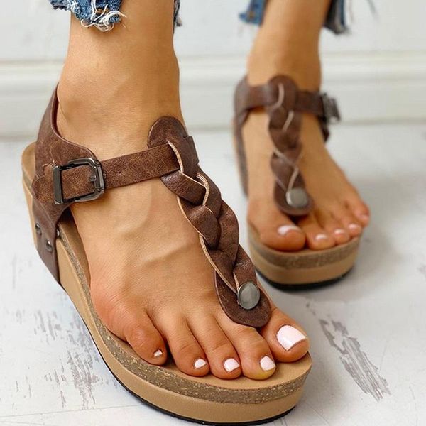 summer women platform sandals wedges t strap gladiator ladies beach shoes open toe roman female flip flops zapatos mujer, Black
summer women platform sandals wedges t strap gladiator ladies beach shoes open toe roman female flip flops zapatos mujer, Black