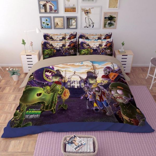 bedding sets plants vs. zombies game 3d print children's boy duvet cover full king size good quality home textile
bedding sets plants vs. zombies game 3d print children's boy duvet cover full king size good quality home textile