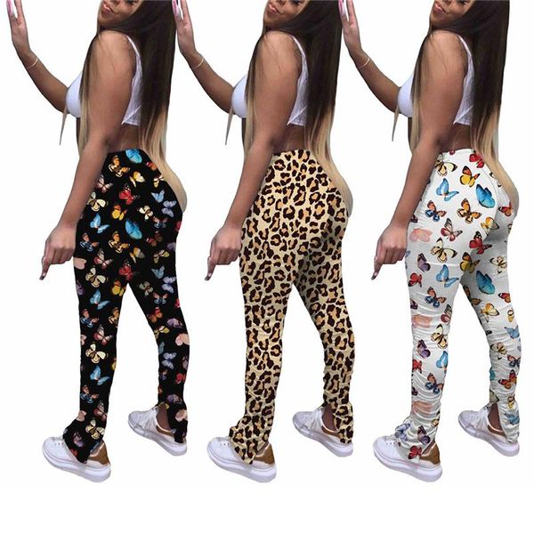 styles women's jogger pants high-waist trousers butterfly leopard printed split hem casual wear sports bottoms & capris, Black;white
styles women's jogger pants high-waist trousers butterfly leopard printed split hem casual wear sports bottoms & capris, Black;white