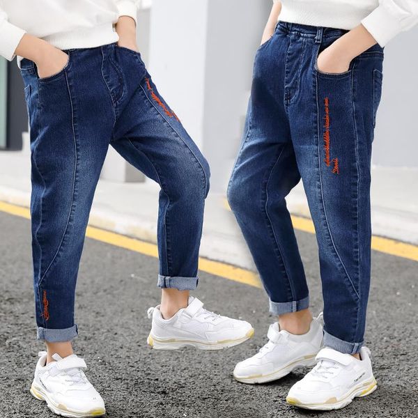 jeans diimuu spring autumn slim stertch kids boy elastic waist 5-13 years young denim long pants fashion trousers, Blue
jeans diimuu spring autumn slim stertch kids boy elastic waist 5-13 years young denim long pants fashion trousers, Blue